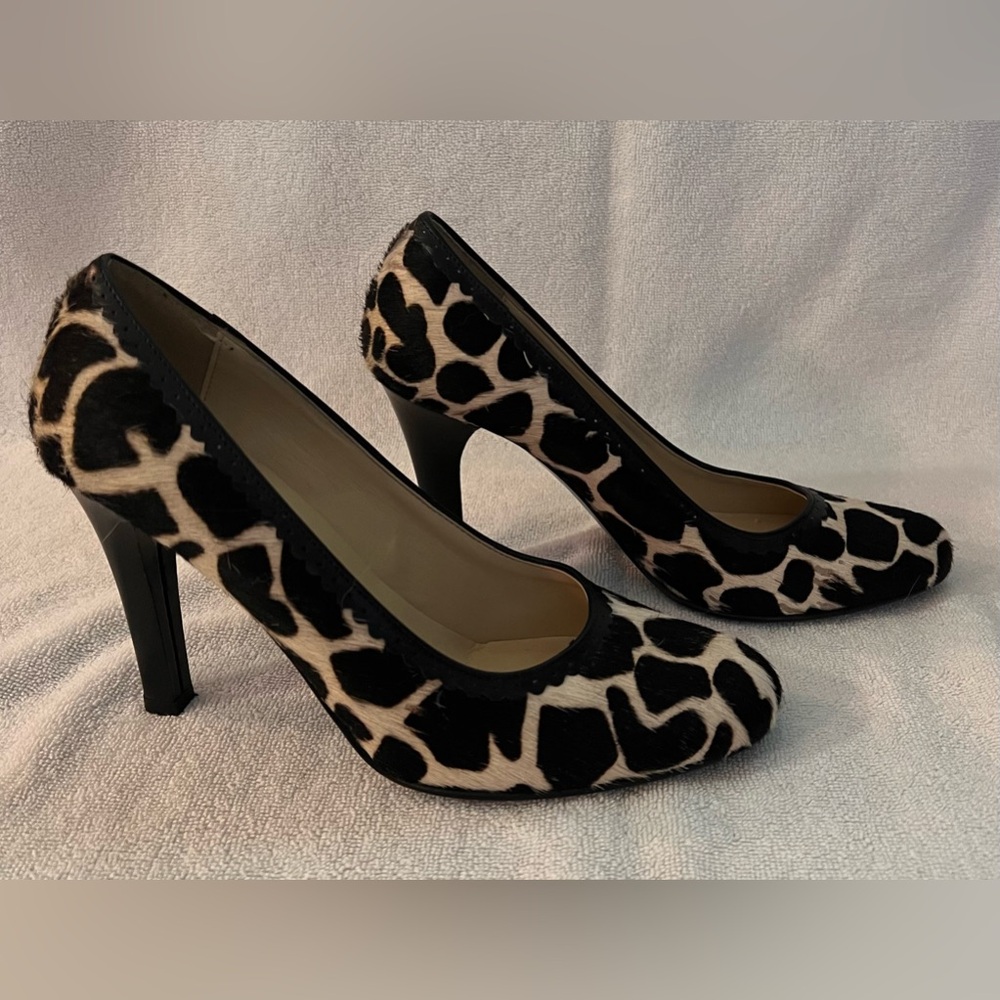 Animal Print Pumps  size 7 with 3.5 “ Heel